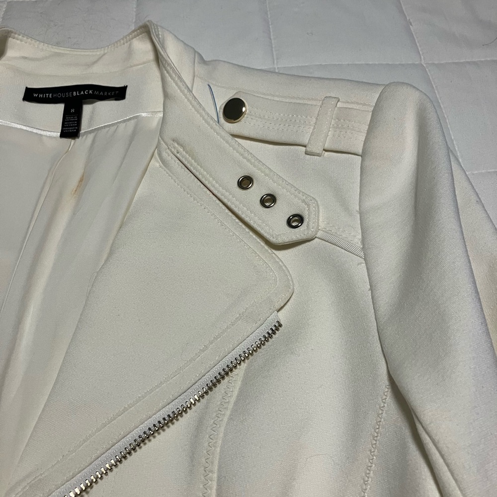 White House Black Market Moto Jacket